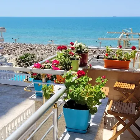 Beach View Apartment, Golem Durrës Exterior foto